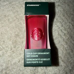 Starbucks Ombré Cold Cup Key Chain/Ornament